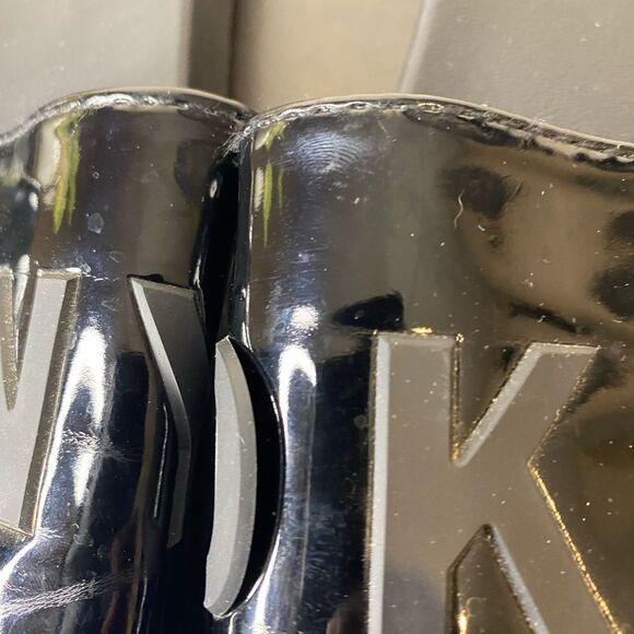 DKNY men’s black slides flip flop sandals, size 11m - Picture 5 of 7